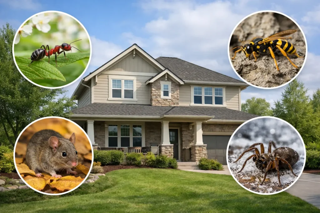 Four Season Pest Control Plan for DFW Homes