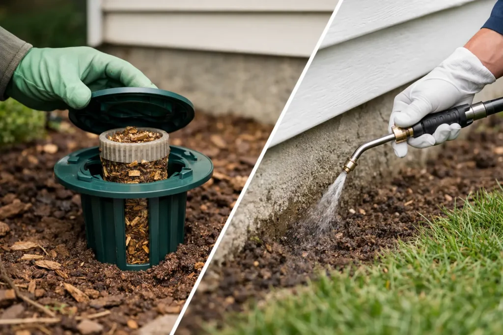 Termite Bait Versus Liquid: Which Fits Your Home?