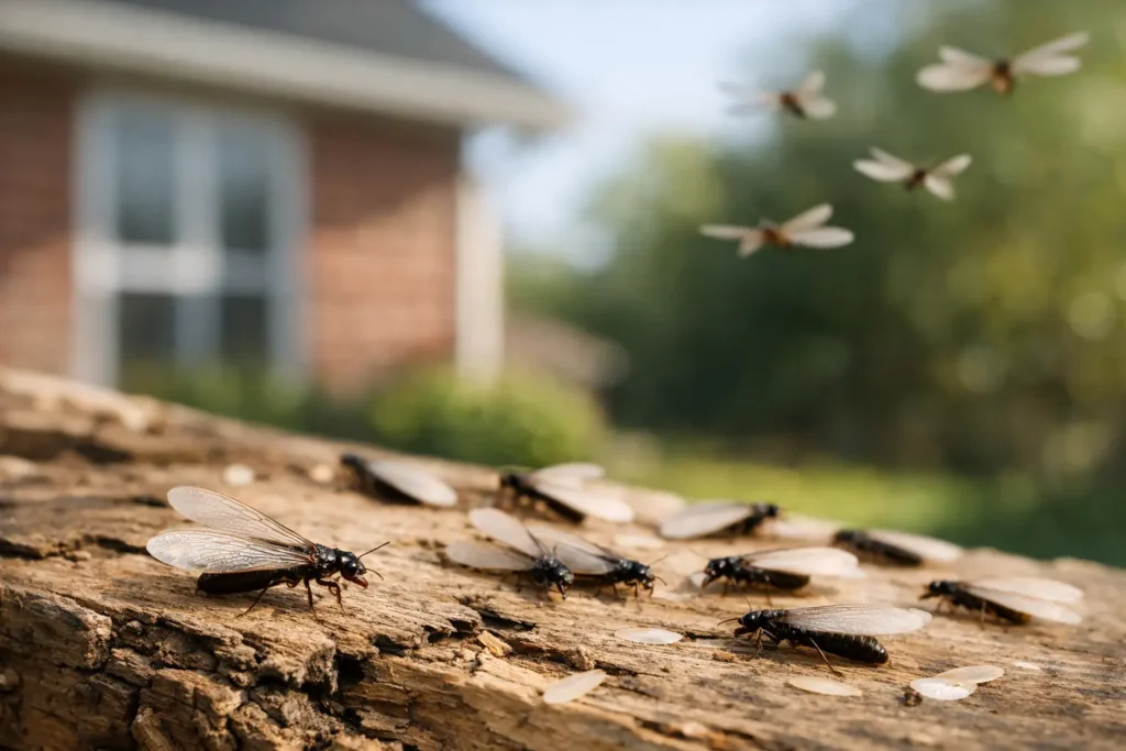 How to Identify Termite Swarmers in North Texas