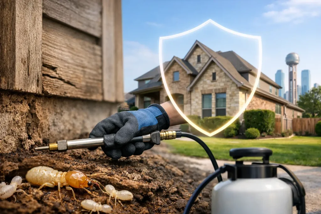 Termite Treatment That Protects DFW Homes