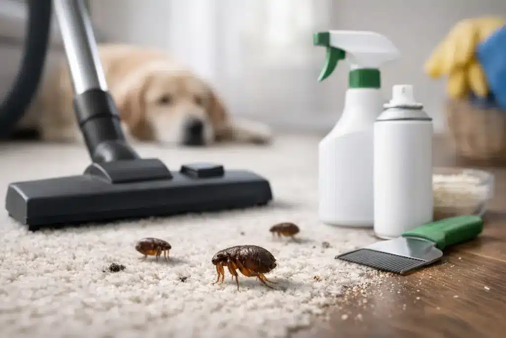 How to Remove Fleas Indoors and Stop Them Returning