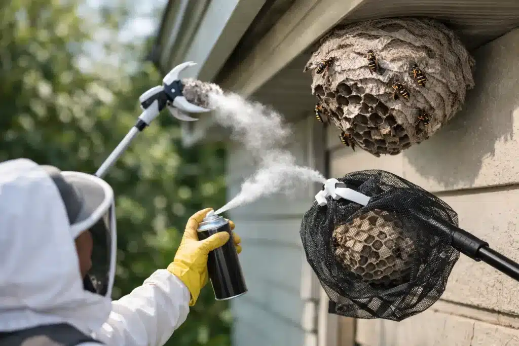 How to Remove Paper Wasps Without Risking Stings