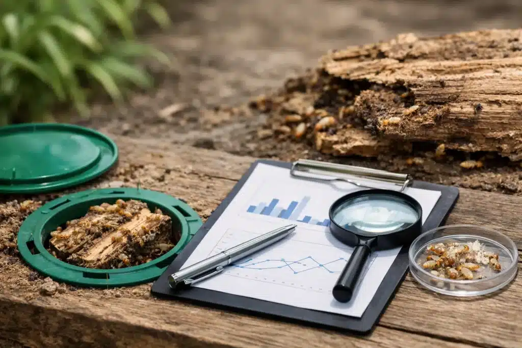 What Termite Monitoring Program Results Mean