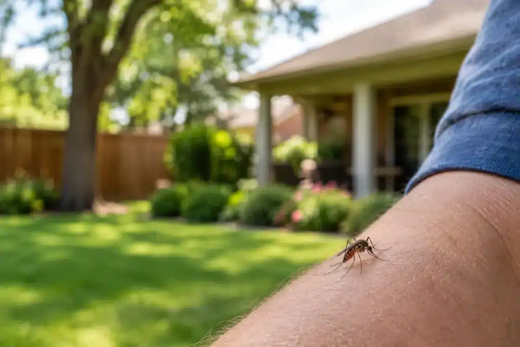 Are Mosquitoes Dangerous in North Texas Yards?