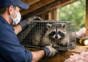 Humane Raccoon Removal From Attic Safely